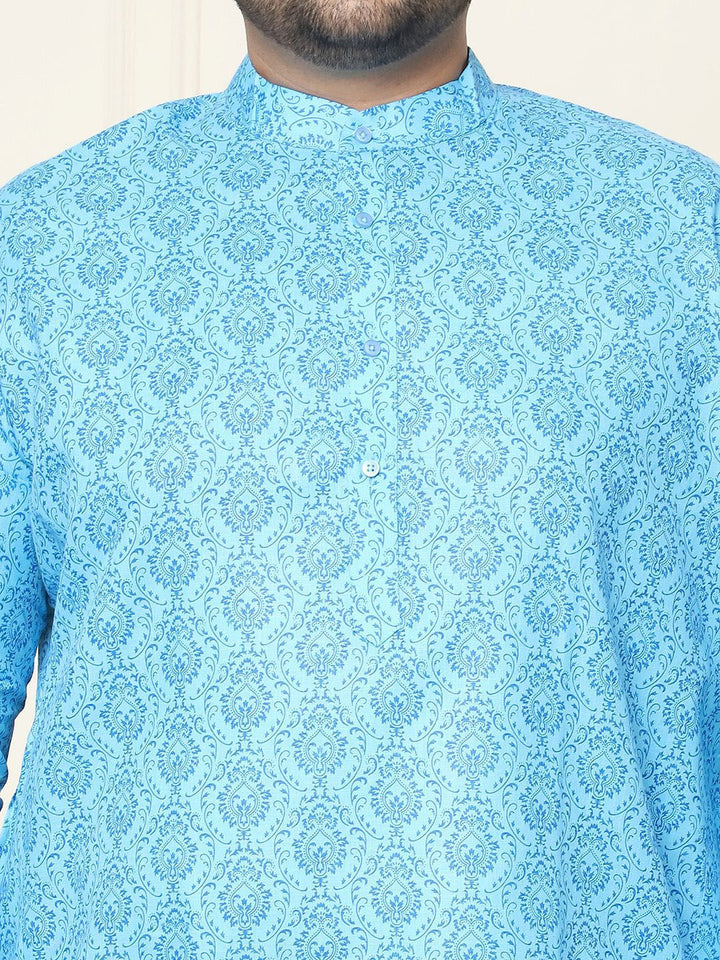 SOJANYA PLUS Motif Etnik Bercetak Kurta