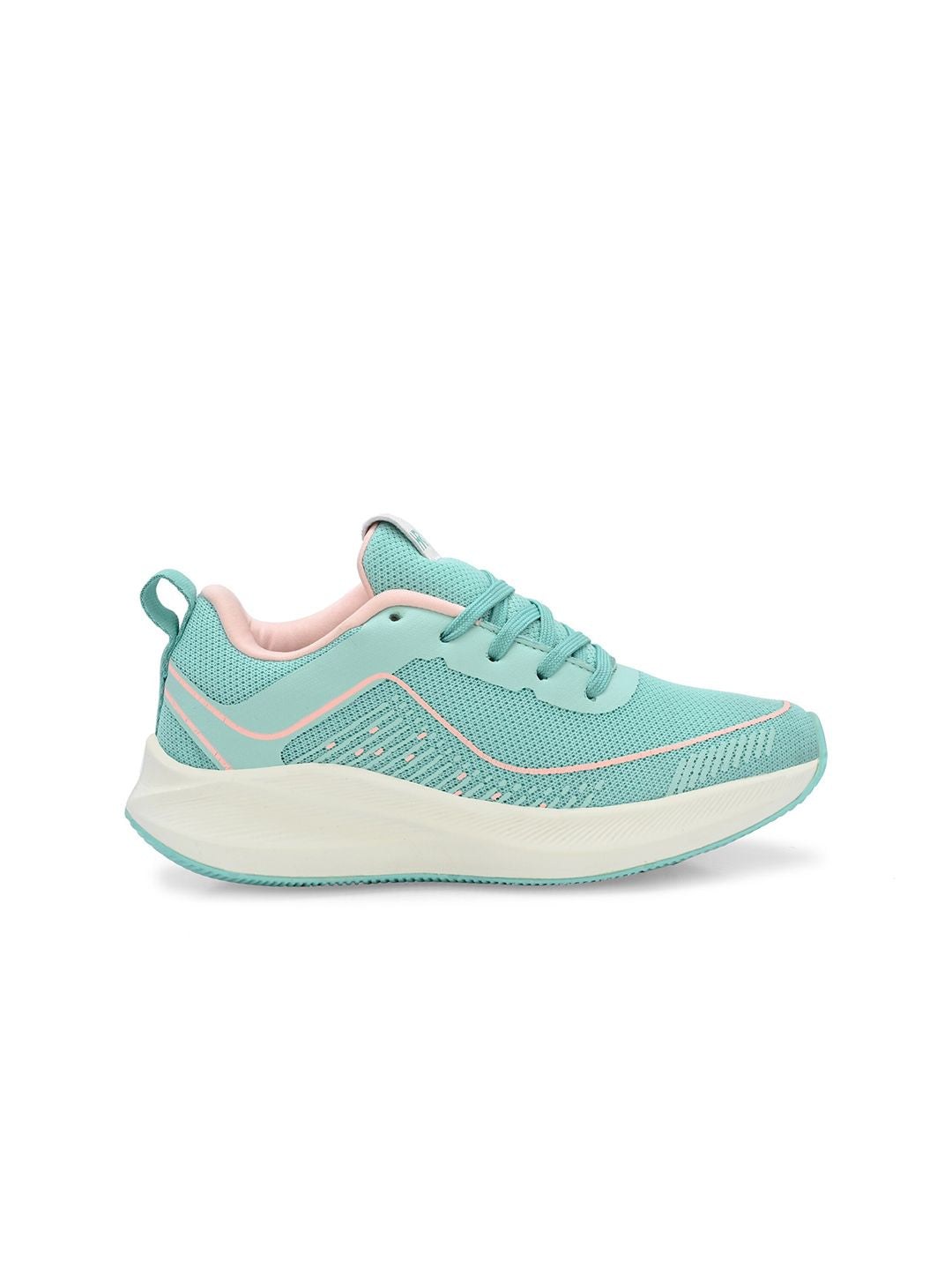 HRX by Hrithik Roshan Women Sea Green & White Memory Foam Mesh Running Shoes