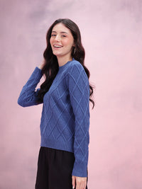 DressBerry Self-Design Acrylic Pullover