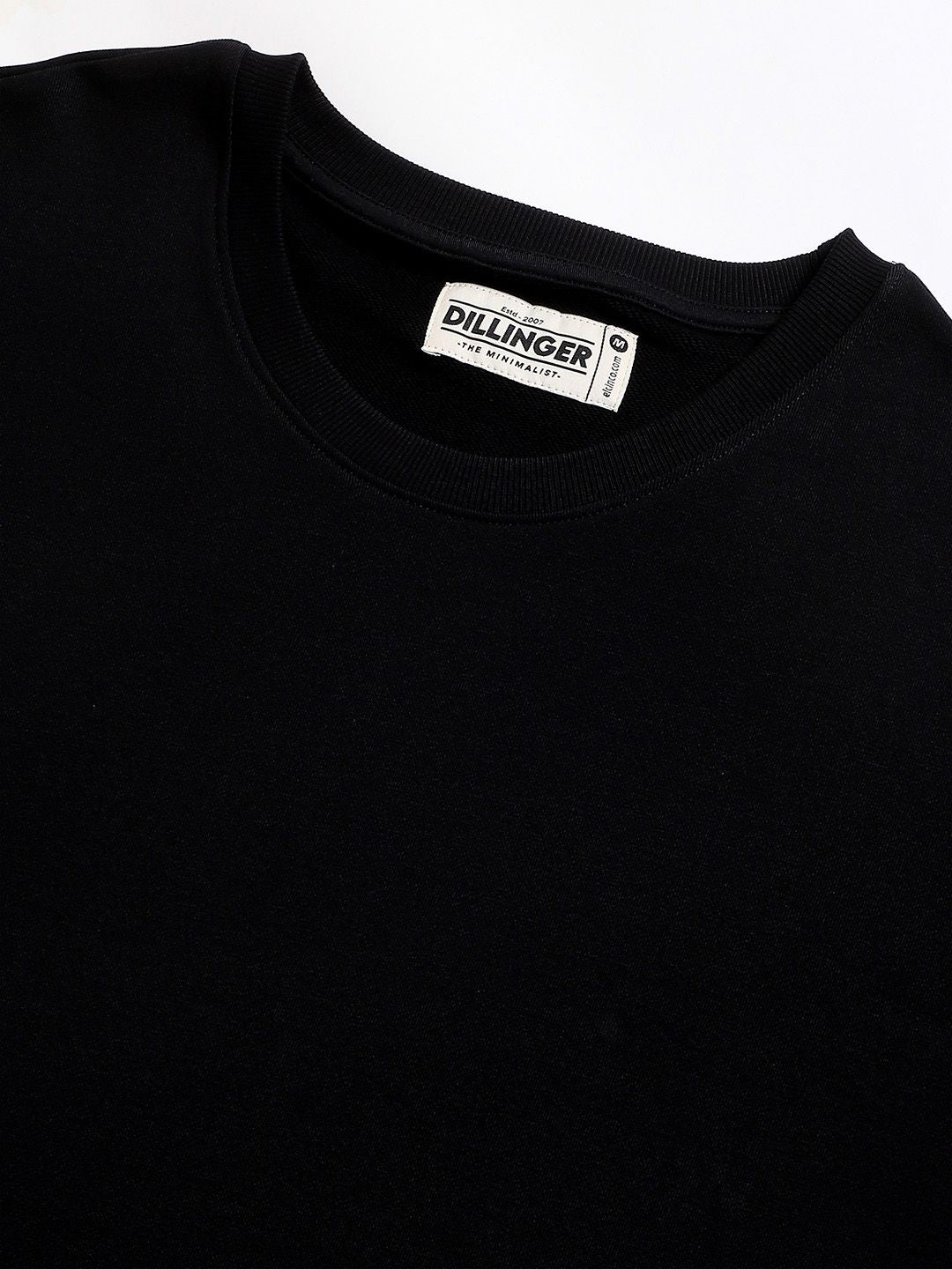 DILLINGER Men Colourblocked Ultra Soft Drapey Cotton Raglan T-Shirt