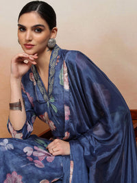 Vishudh Women Floral Printed Regular Kurta Trousers & Dupatta