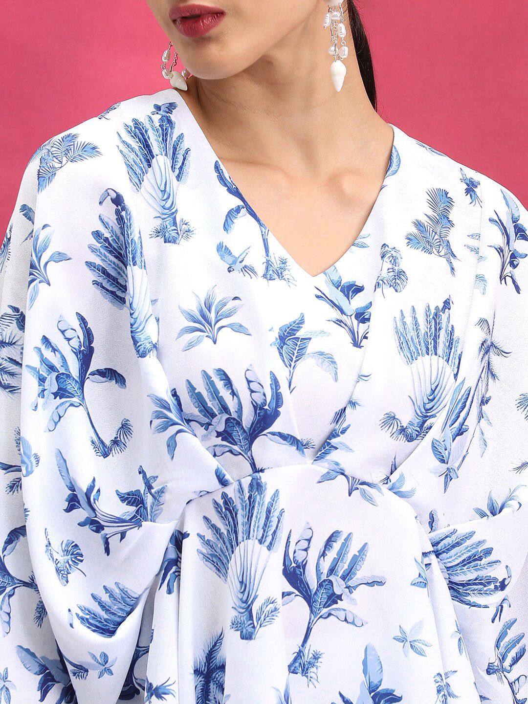 Vishudh Printed Tunic With Pants Co-Ords