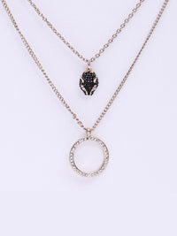 VOGUE PANASH Kalung Berlapis Emas