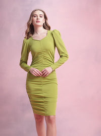 DressBerry Ruched Bodycon Dress