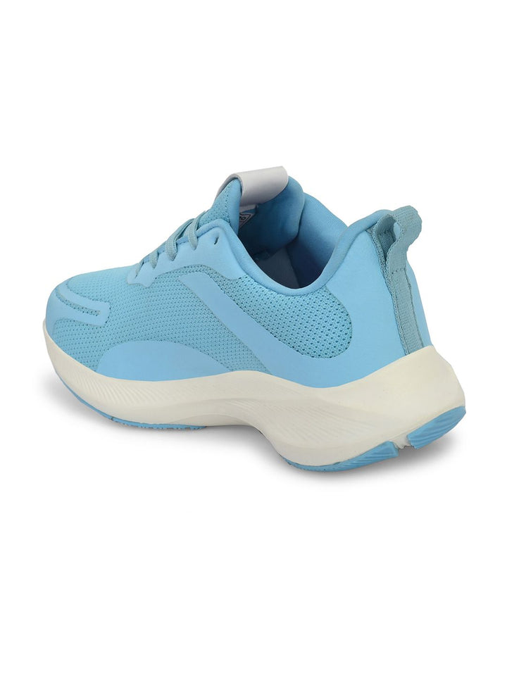 HRX by Hrithik Roshan Women Blue Mesh Flyknit Running Non-Marking Shoes