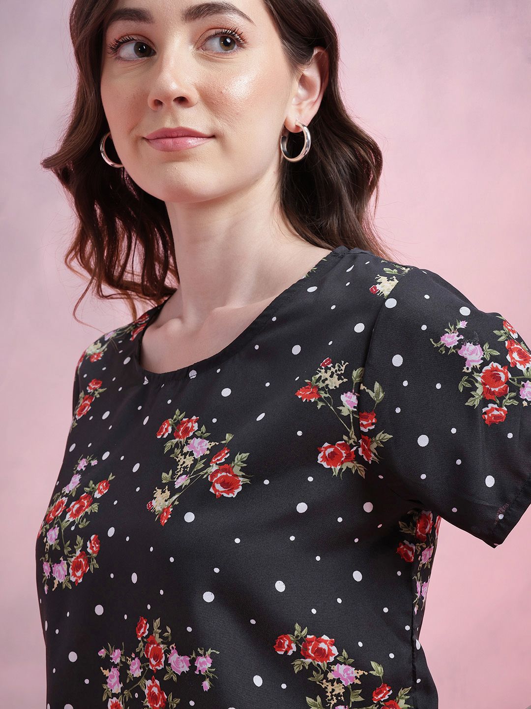 DressBerry Floral Print Top