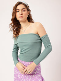 DressBerry Off-Shoulder Whispers Layered Top