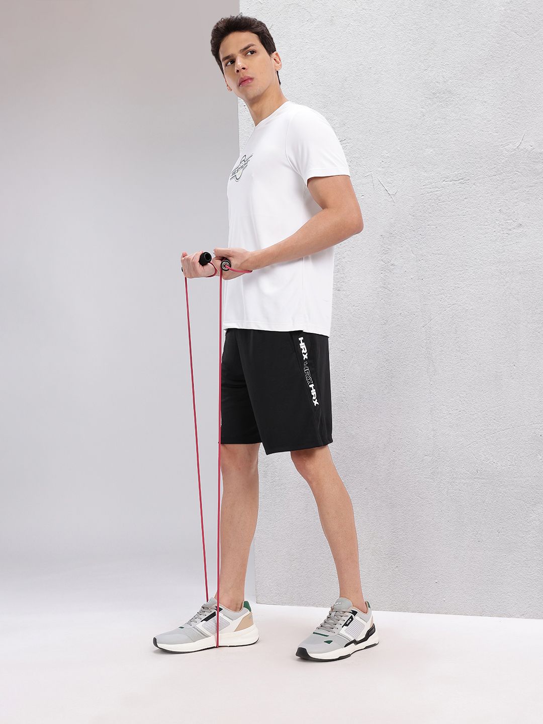 HRX by Hrithik Roshan Men Mid-Rise Rapid-Dry Training Shorts