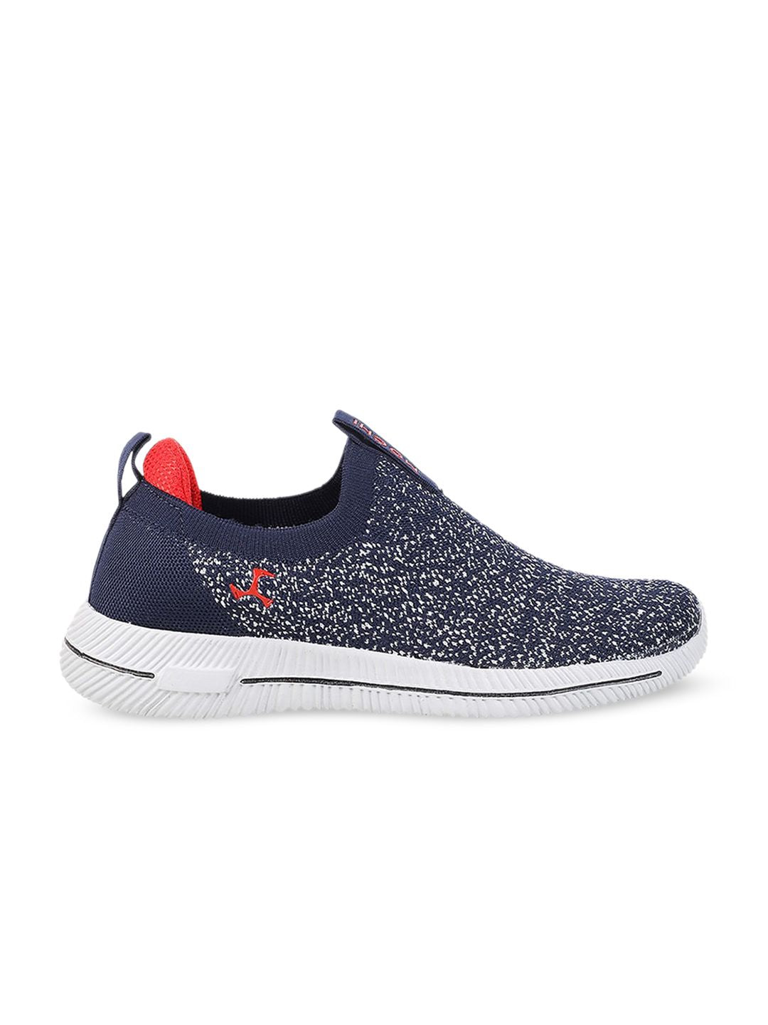 Mochi Men Printed Comfort Insole Contrast Sole Slip-On Sneakers