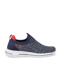 Mochi Men Printed Comfort Insole Contrast Sole Slip-On Sneakers