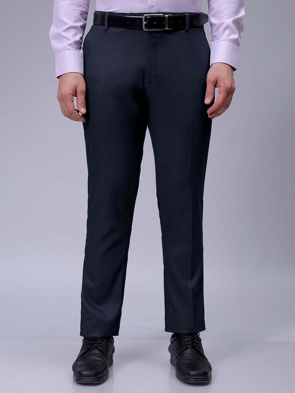 The Indian Garage Co. X Luxe Men Slim Fit Formal Trousers