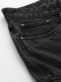 Bene Kleed Men Pure Cotton Relax Fit Denim Cargos