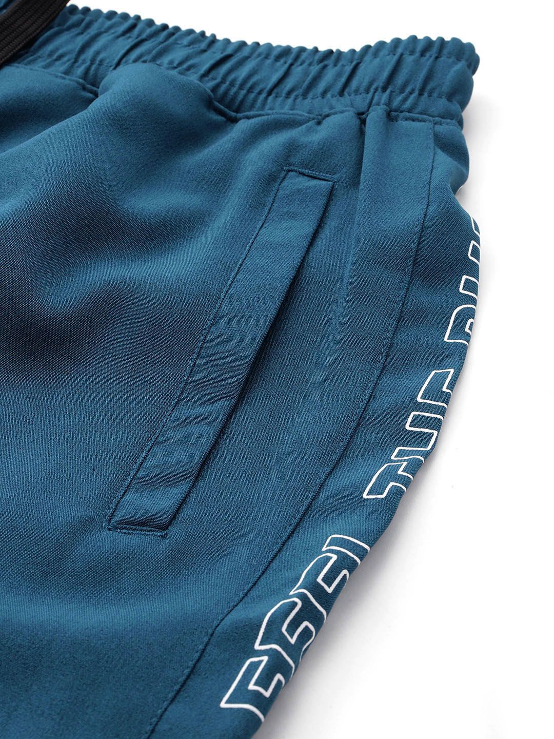 HRX by Hrithik Roshan Men Typography Printed Rapid-Dry Training Joggers