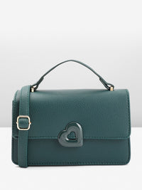 DressBerry Solid Structured Satchel