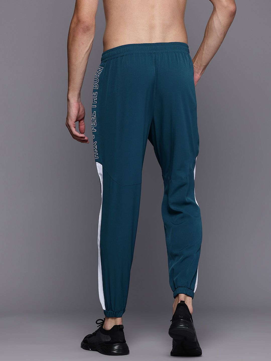 HRX by Hrithik Roshan Men Typography Printed Rapid-Dry Training Joggers