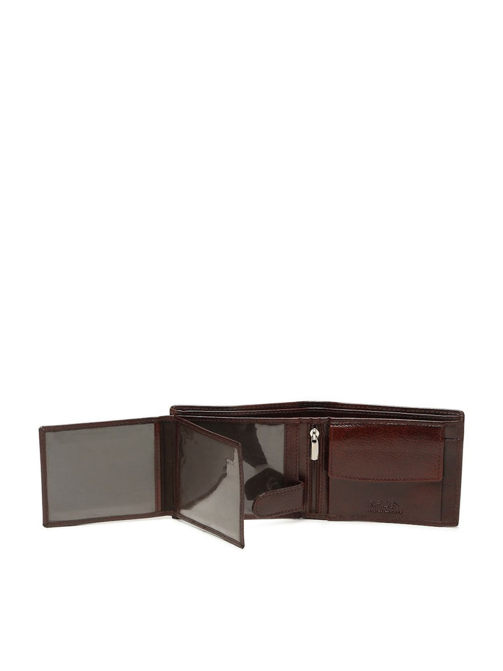 Teakwood Leathers Set Of 2 Men Reversible Leather Belt & Wallet Gift Set