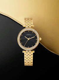 Perancis sambungan wanita dail & gelang gaya tali analog menonton fcn0146bgm