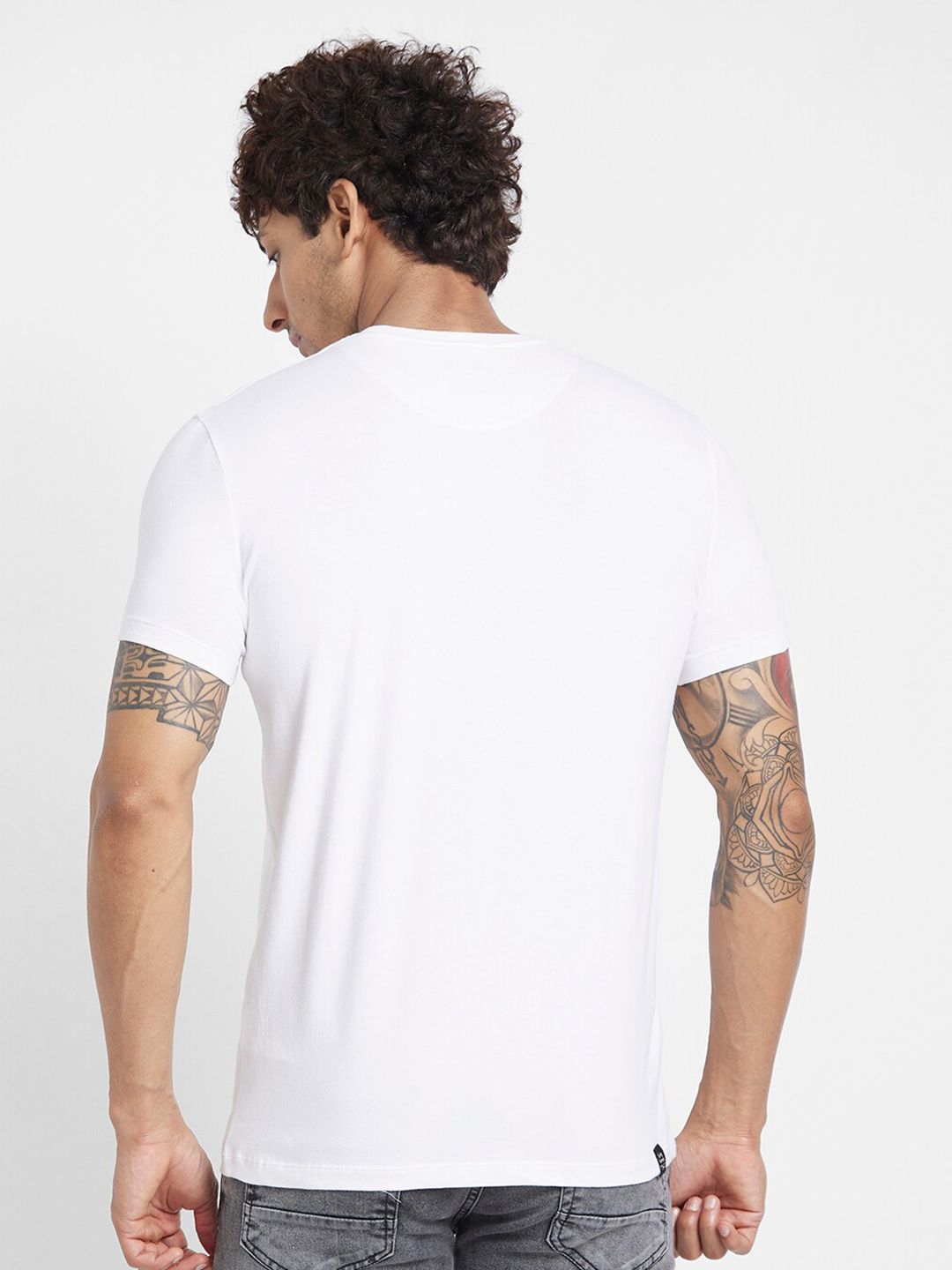 Being Human Typography Printed Regular Fit T-shirt