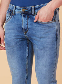 Being Human Men Skinny Fit Heavy Fade Clean Look Stretchable Jeans