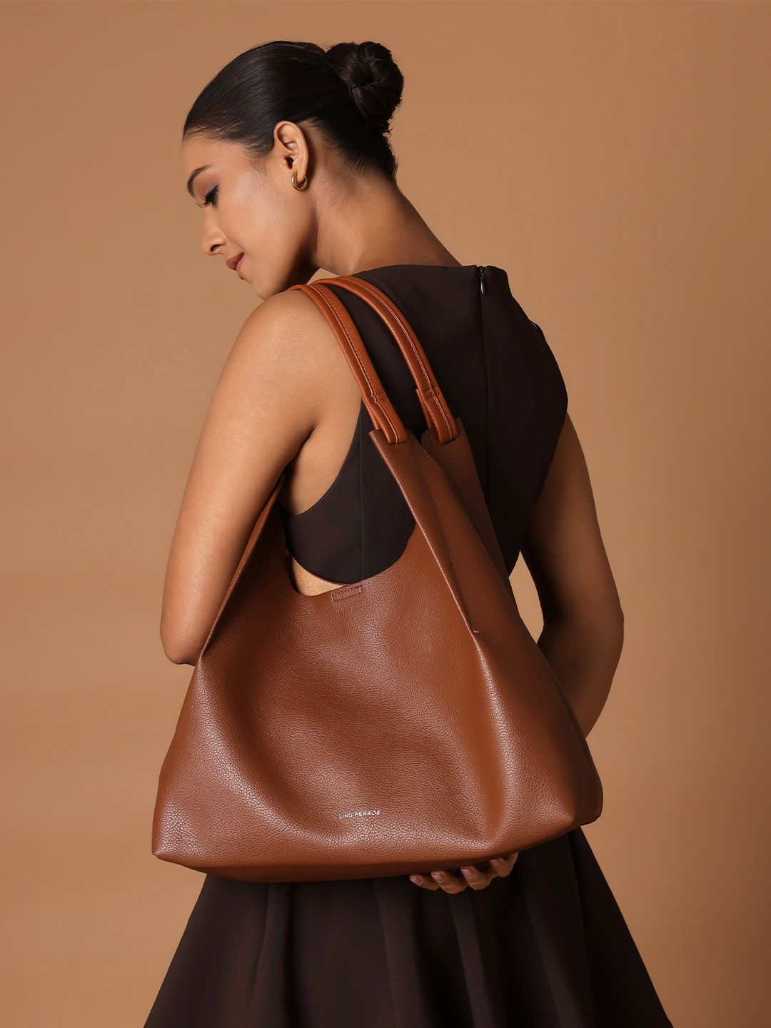 Lino Perros Shopper Tote Bag with Pouch