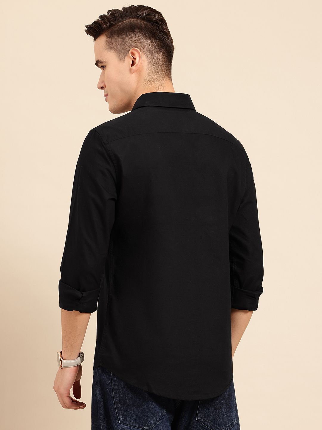 Being Human Pure Cotton Classic Slim Fit Casual Shirt
