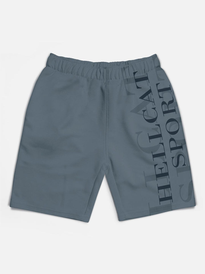 HELLCAT Boys Pack Of 3 Mid-Rise Colourblocked Cotton Shorts