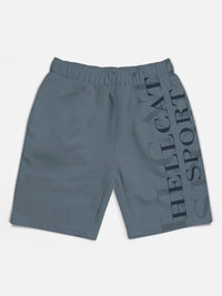 HELLCAT Boys Pack Of 3 Mid-Rise Colourblocked Cotton Shorts