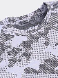 HRX by Hrithik Roshan Boys Camouflage Printed Moisture Wicking T-shirt