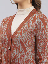Monte Carlo Self Design V-Neck Cardigan