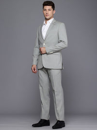 Raymond Self Design Single Breasted 2-Piece Formal Suit