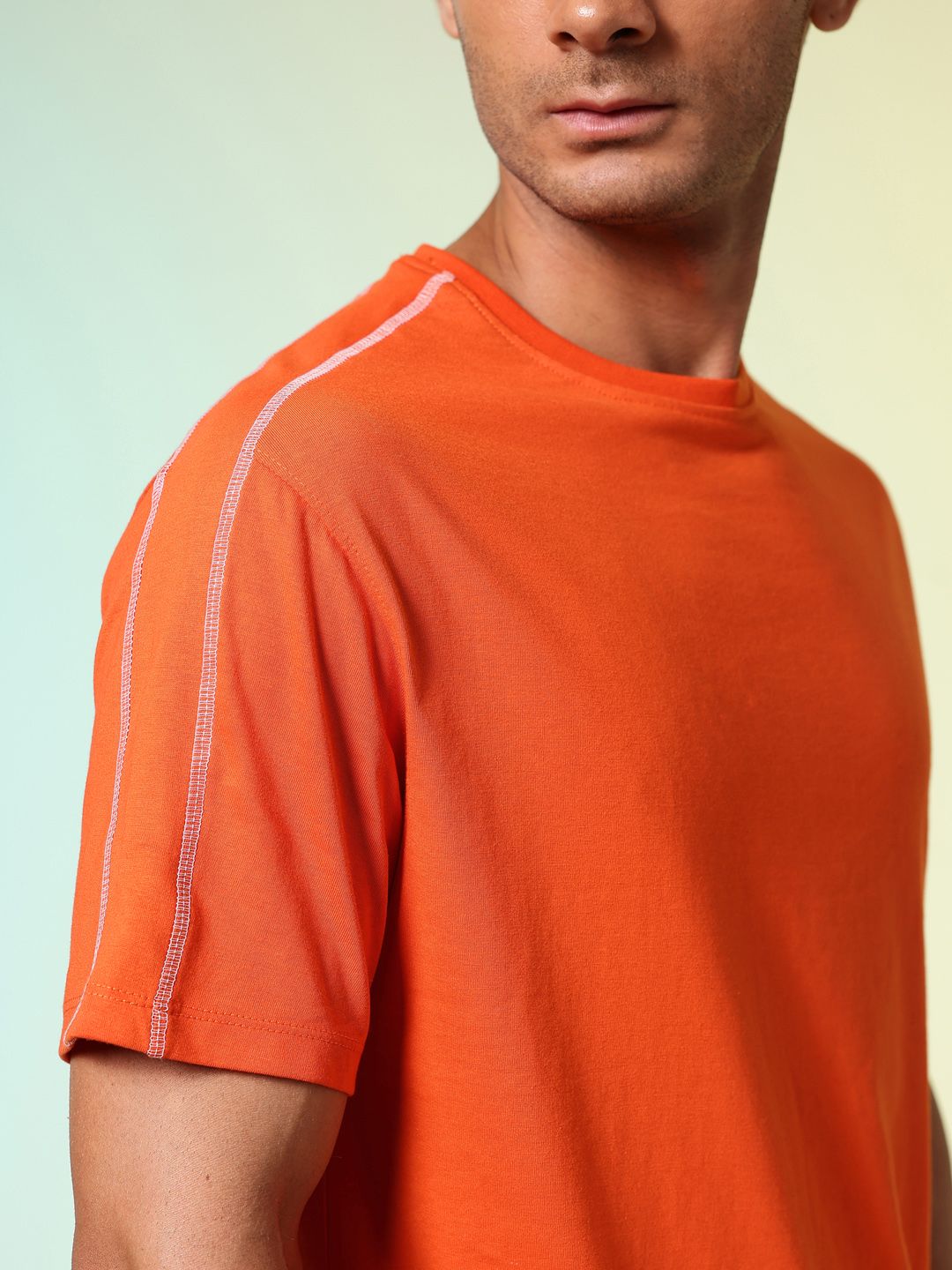 HRX by Hrithik Roshan Printed Drop-Shoulder Sleeves Relaxed Fit Training T-shirt