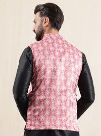 Jaket Nehru Bercetak Geometrik Anouk