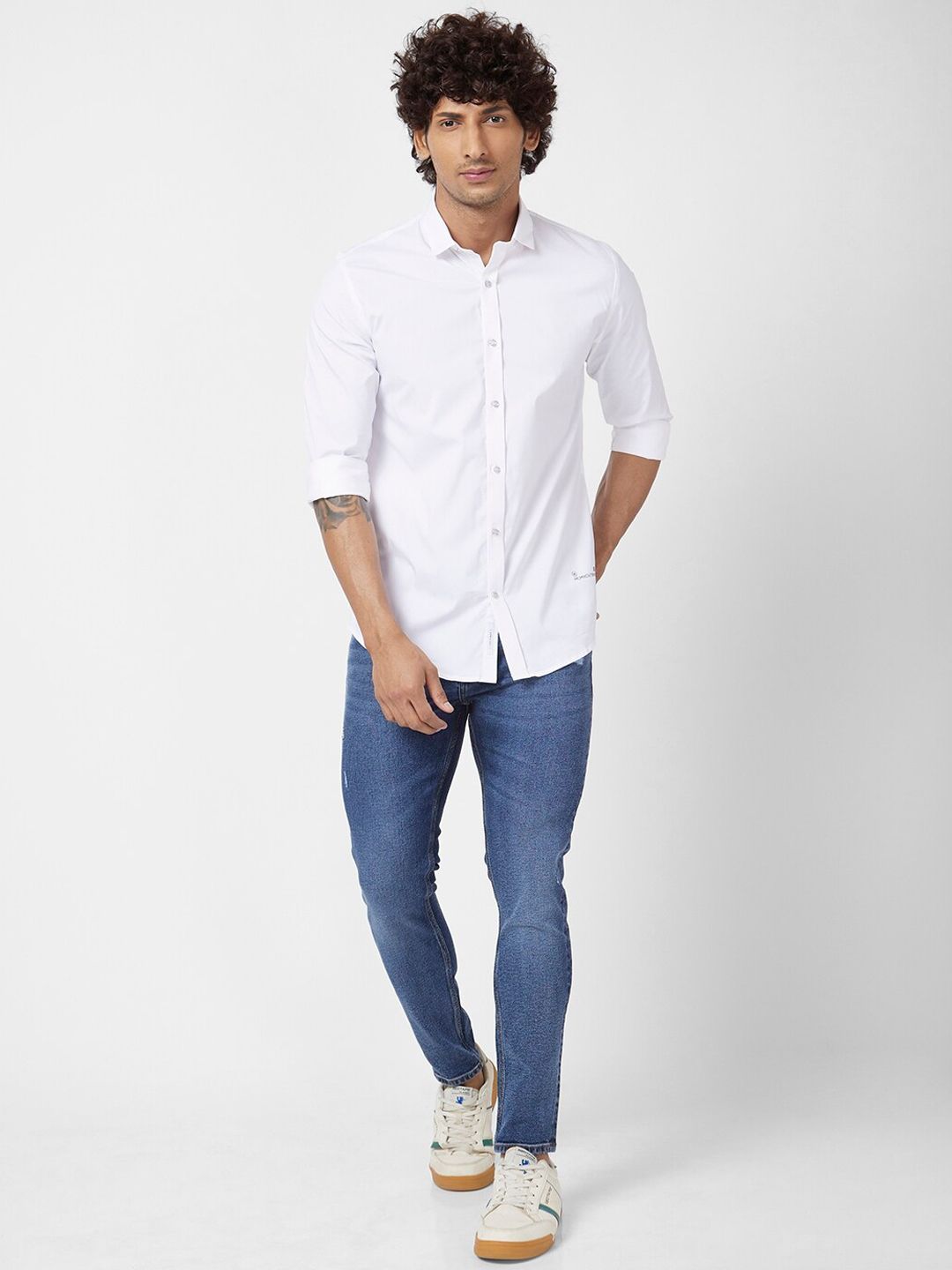SPYKAR Men Mid-Rise Kano Skinny Fit Stretchable Jeans