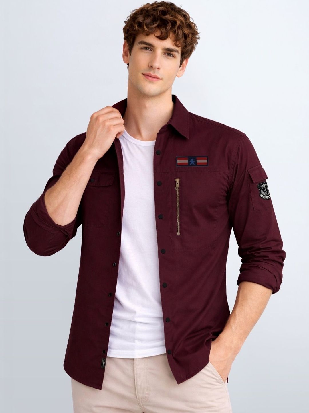 ADRO Men Standard Casual Shirt