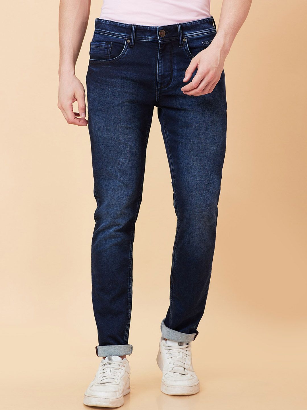 Being Human Men Skinny Fit Light Fade Clean Look Jeans