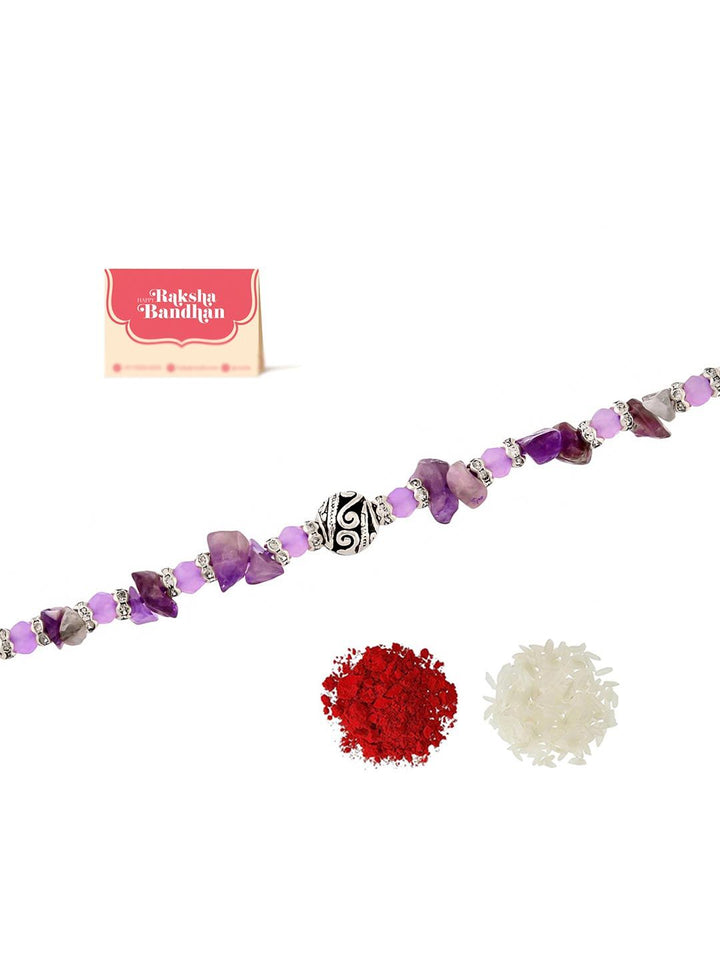 Voylla Beaded Bohemian Motif Benang Rakhi