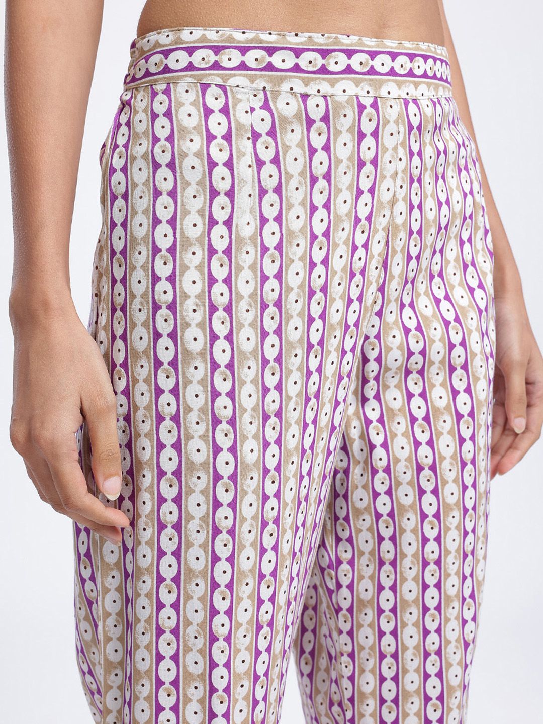 Anouk Women Indie Floral Printed Kurta with Trousers & Dupatta
