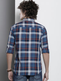 The Indian Garage Co Men Checked Casual Shirt