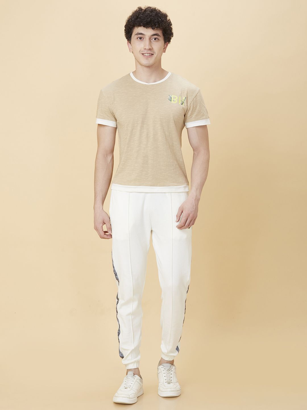 Being Human Men Round Neck Printed T-shirt