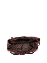 ZOUK Colourblocked Oversized Shopper Jute Shoulder Bag