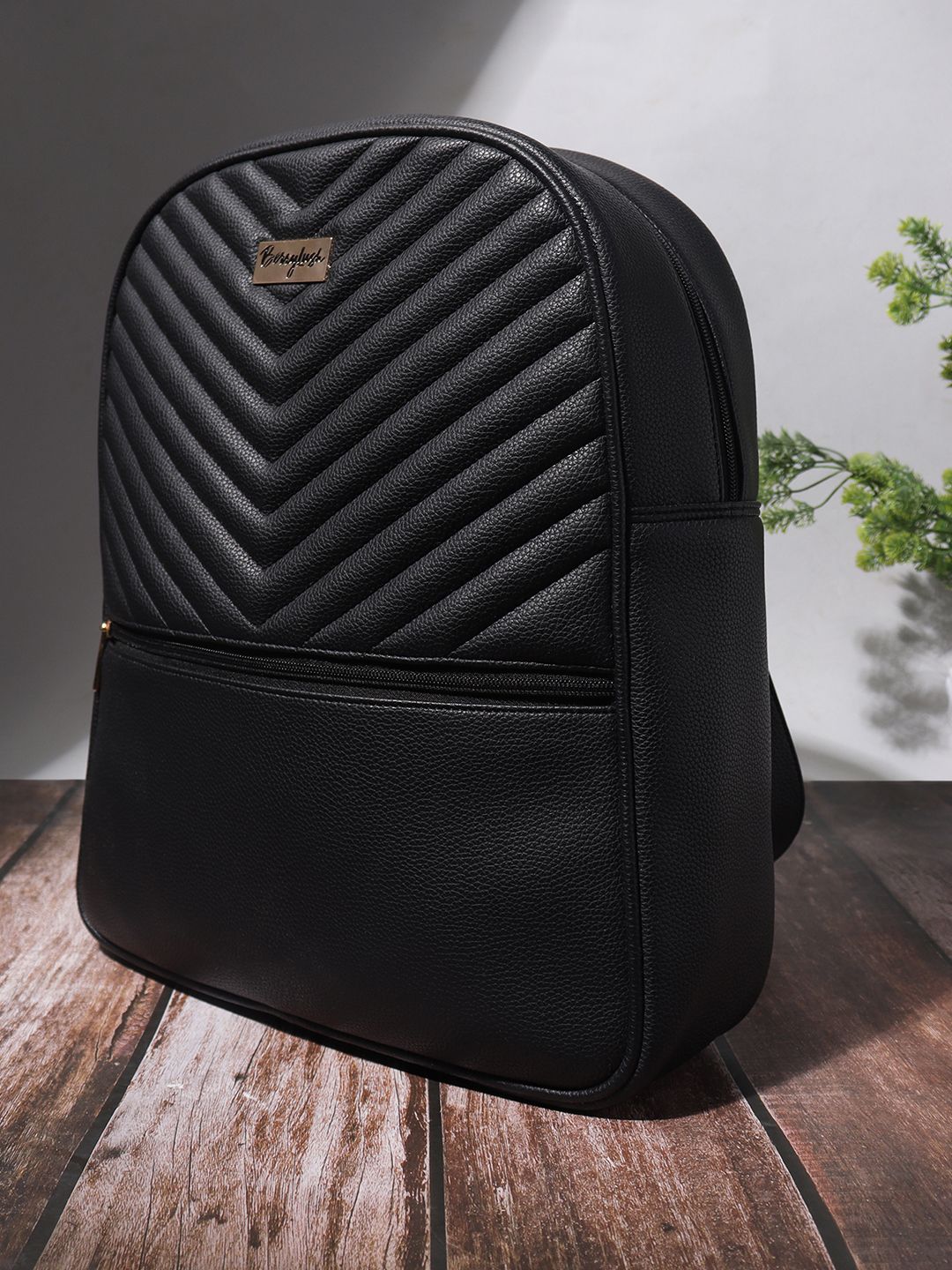 Berrylush Women Quilted Laptop Bag
