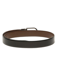 Teakwood Leathers Men Textured Leather Reversible Formal Belt