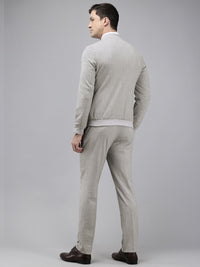Park Avenue Slim Fit Checked 2 Piece Formal Suit