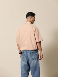 Mr Bowerbird Solid Oversized Casual Shirt