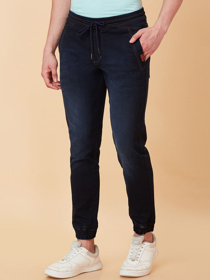 Being Human Men Cotton Mid-Rise Jogger