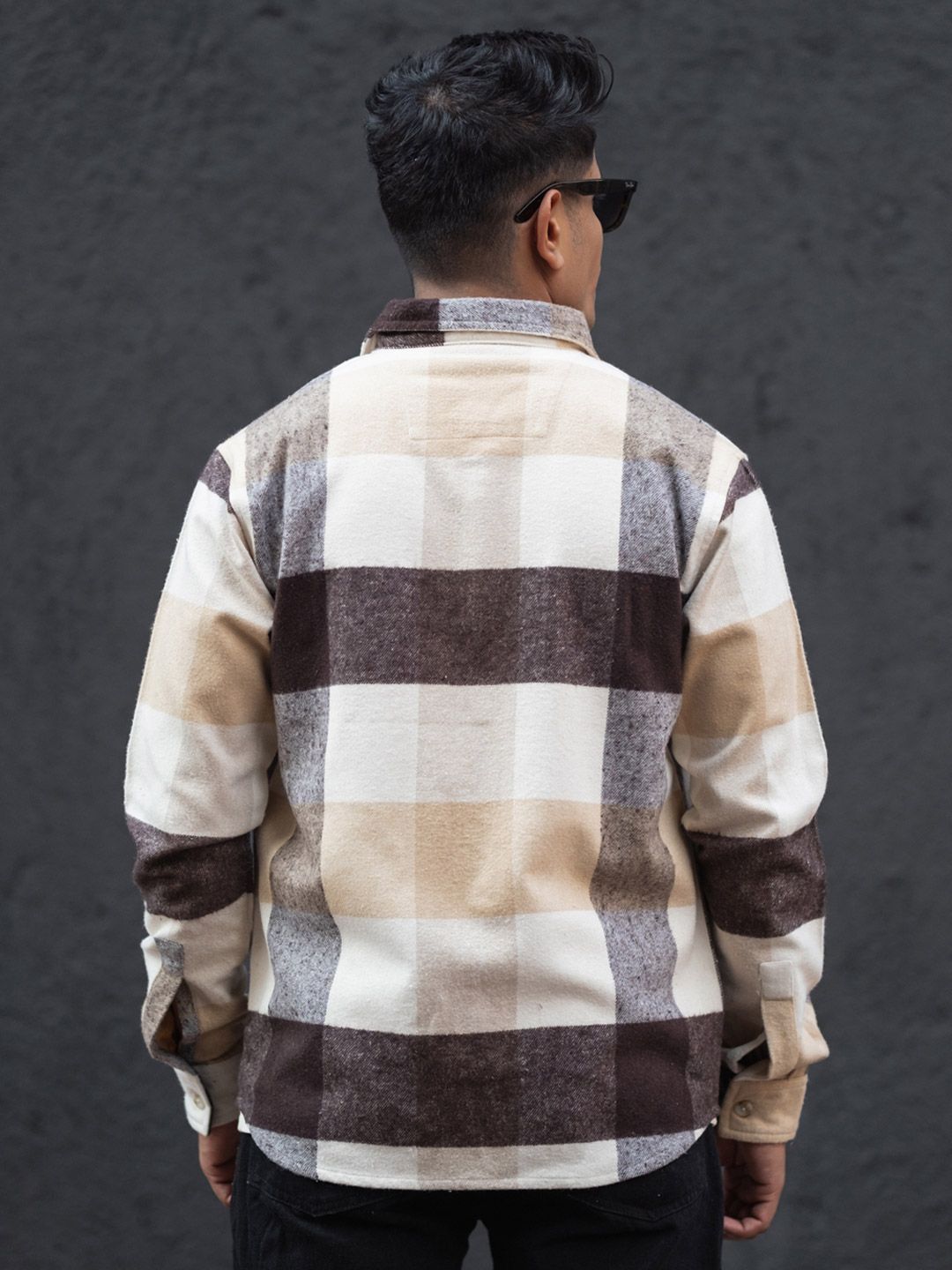 Powerlook Men Checked Casual Shirt