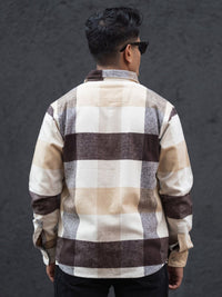 Powerlook Men Checked Casual Shirt