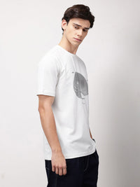 ether Men Grower Graphic Printed Comfort Fit T-shirt