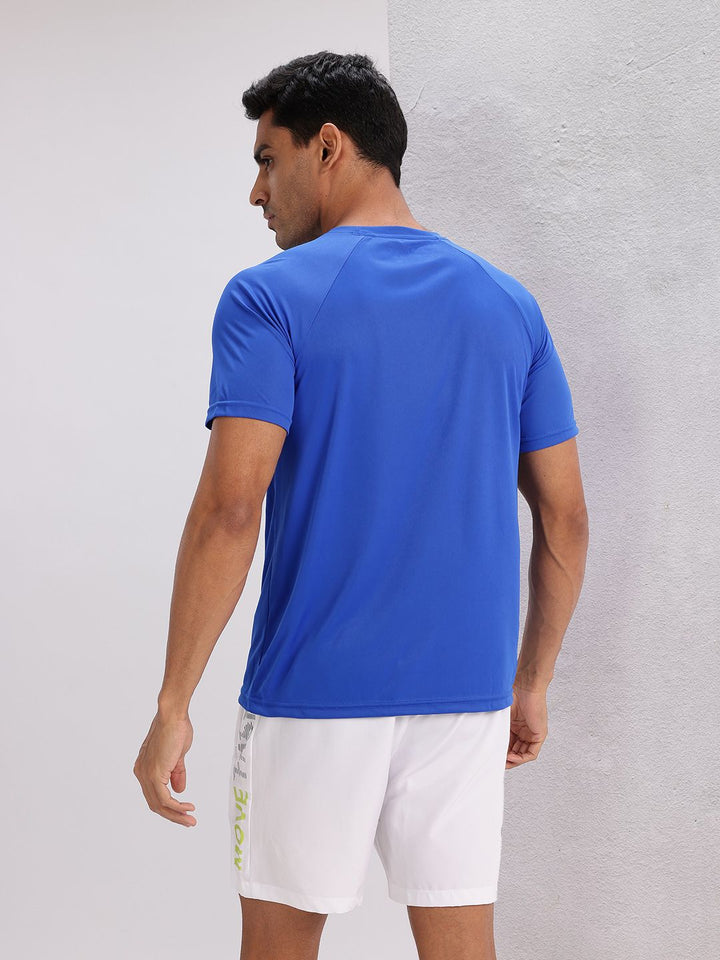 HRX by Hrithik Roshan Rapid-Dry Printed Football Jersey