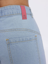 DressBerry Women Panelled Mid-Rise Regular Fit Jeans
